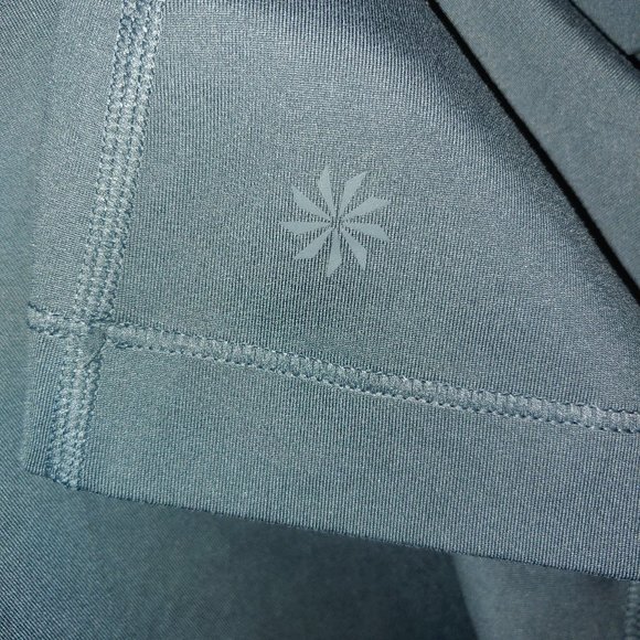 Athleta Cut Out Back Tank Top Size L Green - Picture 5 of 7